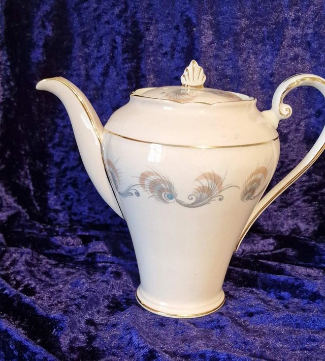 Preview of the first image of Aynsley Tibet Pattern English bone china Tea pot.