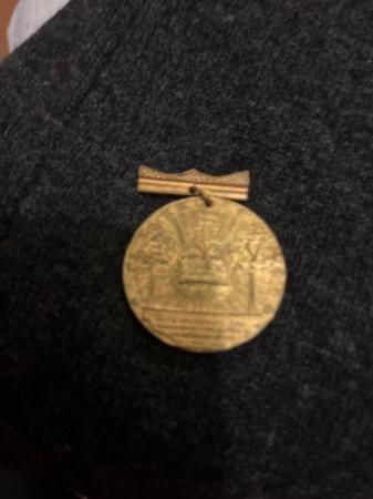 Image 1 of Old coronation medal very nice item