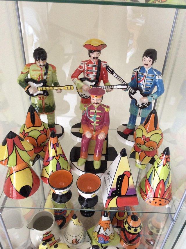 Preview of the first image of The Beatles Figurines by Lorna Bailey.