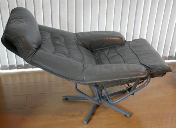 Image 1 of Quality very early 80's leather armchair