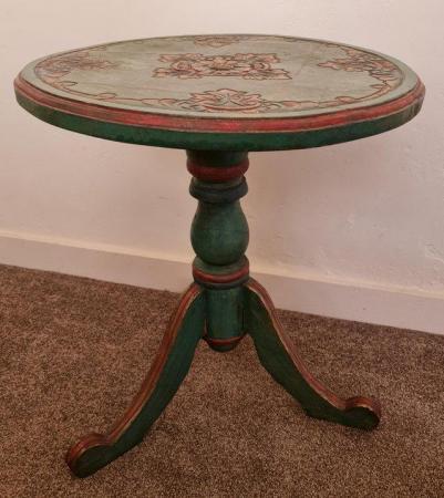 Image 3 of Lovely Old French Vintage table. Very Pretty Decorative