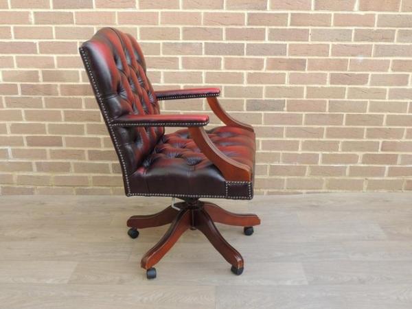 Image 6 of Gainsborough Chesterfield Ox Blood Chair (UK Delivery)