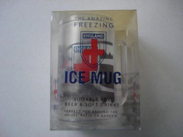 Image 3 of ENGLAND ICE MUG IN ORIGINAL BOX