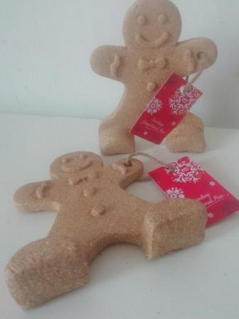 Image 3 of Small Animal Gnaw Toy Gingerbread Man Large