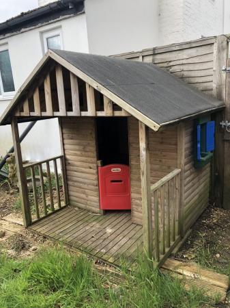 Image 2 of Shed Chicken Coop Playhouse Kids Garden