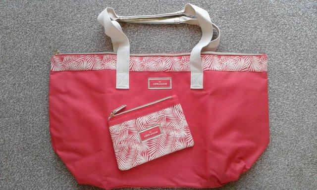 Image 1 of NEW Summer Canvas Bags with Matching Pouch