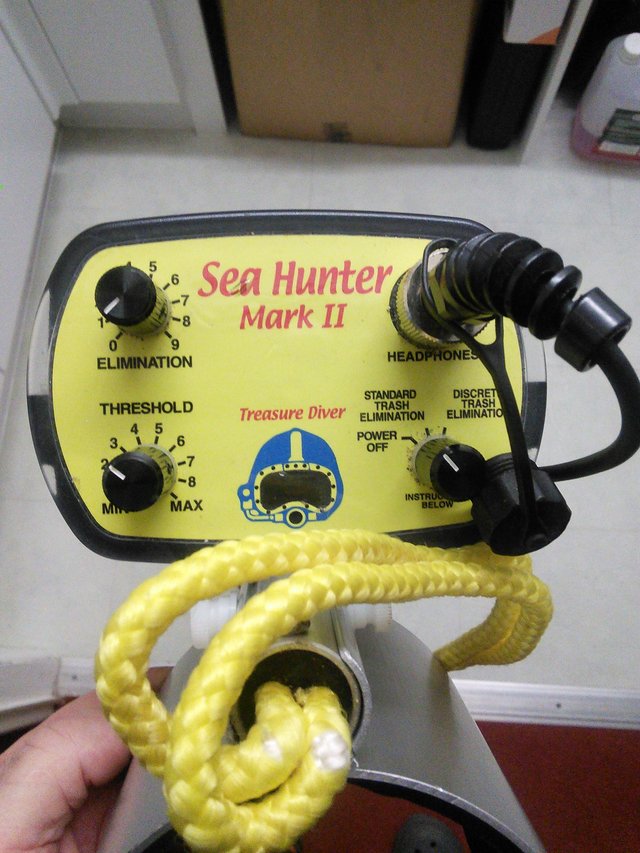 Preview of the first image of Garrett seahunter mk2 pi metal detector.