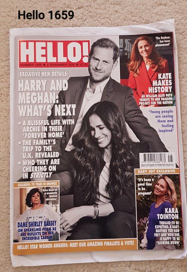 Preview of the first image of Hello Magazine 1659 - Harry & Meghan - What's Next.