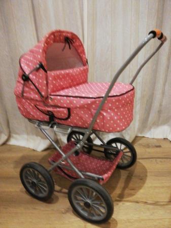 Image 1 of Childs toy pram, made by BRIO