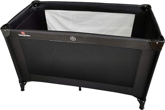 Image 3 of BabyDan Travel Cot with mattress and cover