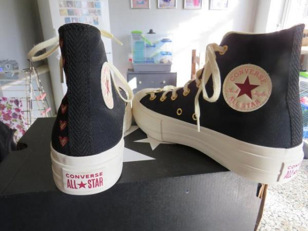 Image 2 of Ladies converse trainers