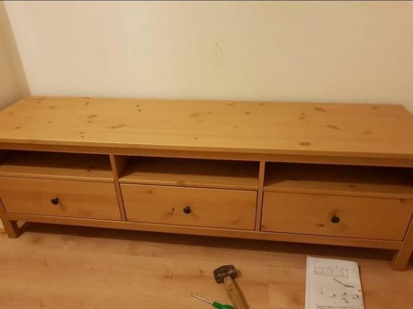 Image 2 of Tv unit with draws - used