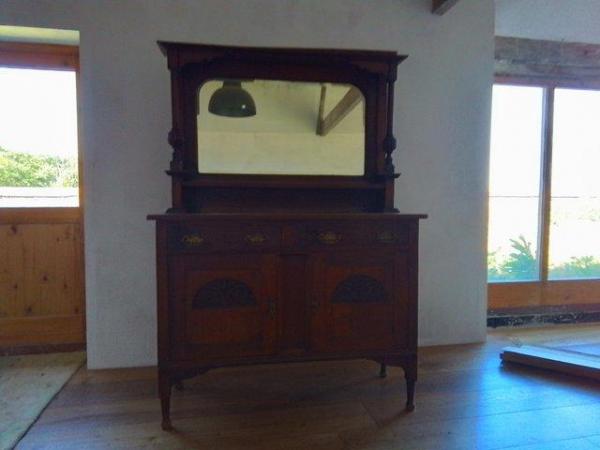 Image 3 of Art Deco style buffet unit with mirror