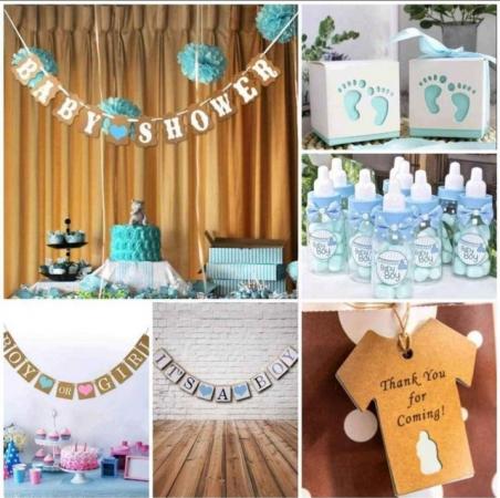 Image 1 of Boy Baby Shower Party decor