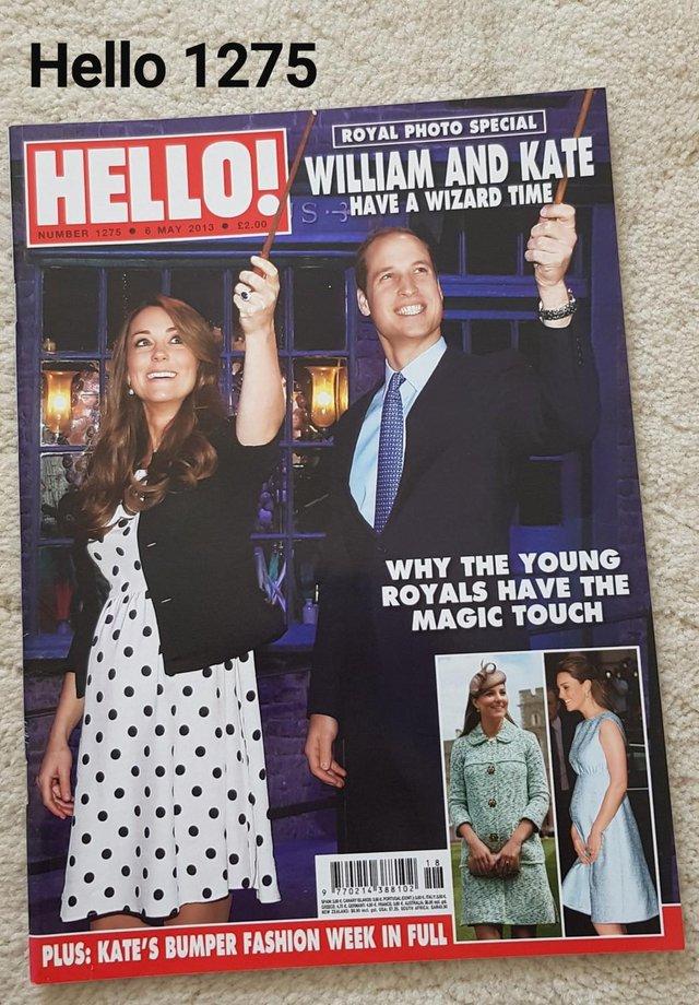 Preview of the first image of Hello Magazine 1275 - William & Kate have a Wizard Time.