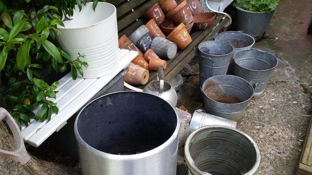 Image 5 of Vintage Flower Pots & Galvanized Containers