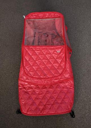 Image 1 of Red Manito Castle Alpha Pushchair Weather Shield/Rain Cover