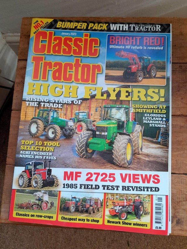 Preview of the first image of 16 issues  Classic Tractor magazines.