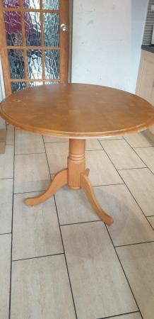 Image 2 of Compact round dining table and chairs