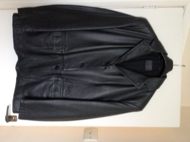Preview of the first image of For Sale Leather Jacket (Large 44/46).