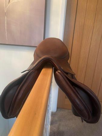 Image 2 of Xp3 Legacy Pessoa brown jump saddle for sale