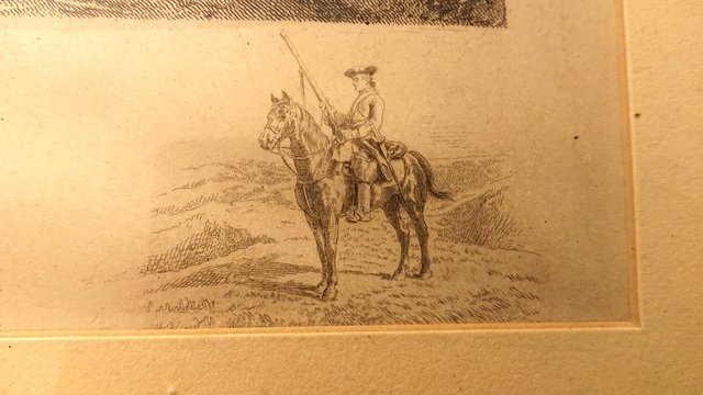 Image 5 of Ernest Messonier 1866 / Etching Jules Jacquet Signed Print