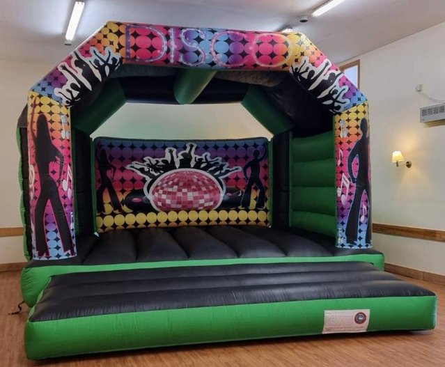 Preview of the first image of Commercial Bouncy Castle and Blower. Deep Bed for Adults.