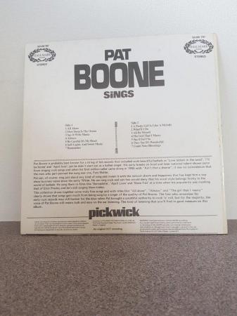 Image 3 of Pat Boone Sings 12” vinyl LP SHM 797 near mint