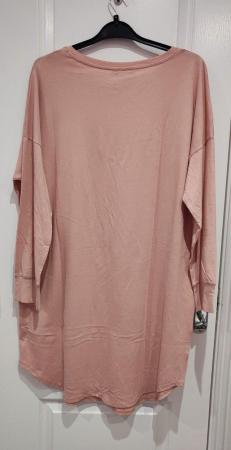 Image 11 of Two Marks and Spencer Nightdresses Pink & Grey Cotton 14