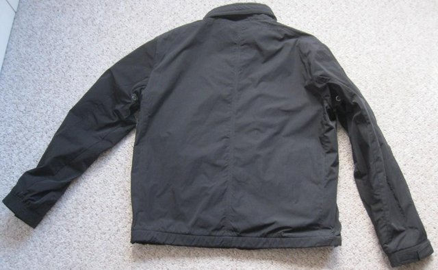 Image 2 of Black Jacket by Marks & Spencer, Fleece lined, size M