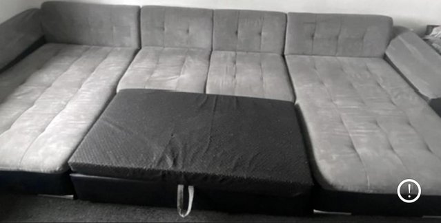Preview of the first image of LARGE CINEMA STYLE SOFA.