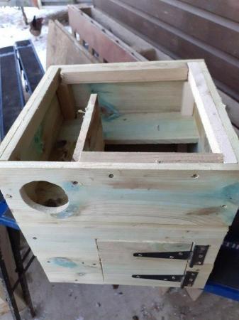 Image 2 of Hand Built Little Owl Nest Box