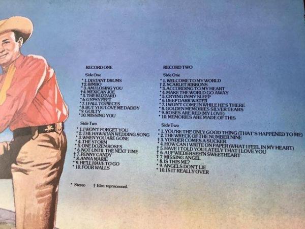Image 2 of COLLECTABLE JIM REEVES DOUBLE ALBUM