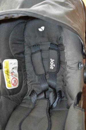 Image 3 of Joie Classic baby carrier 0-13 Infant Carrier grey with hood