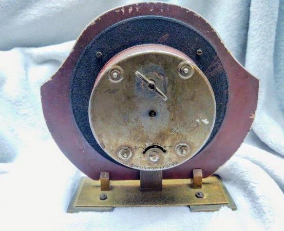 Image 1 of 1920’s / 1930’s Art Deco Mirro Mantle Clock