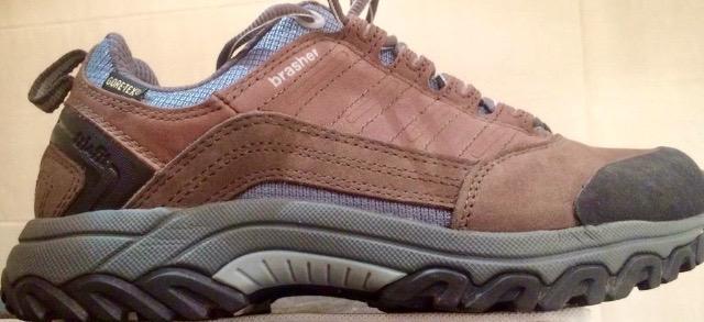 Preview of the first image of Brasher women’s s4 Tri-fit Goretex hiking boots worn once.