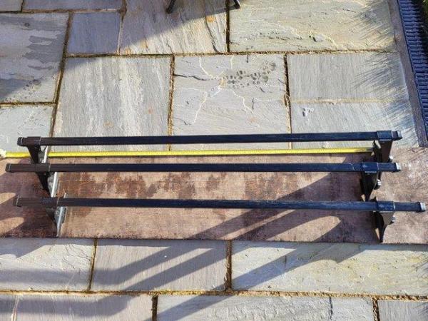 Image 7 of Set Of 3 Thule Roof Bars For Sale.