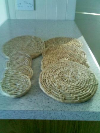 Image 1 of Reduced- Set of Raffia type Place mats (10)