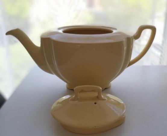 Image 3 of Golden dawn yellow teapot