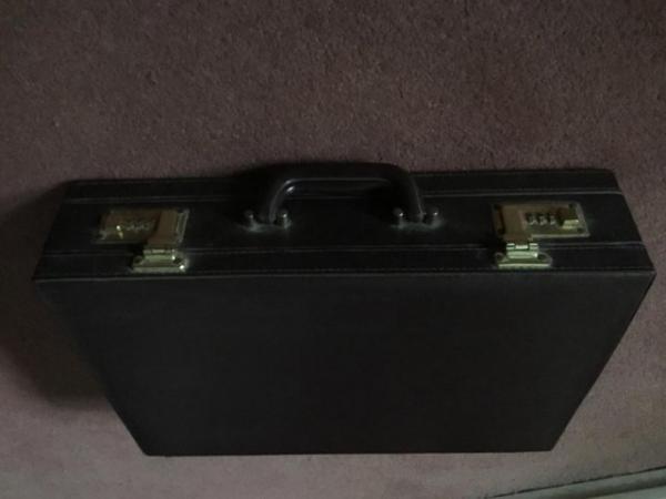 Image 1 of Marco Polo leather briefcase
