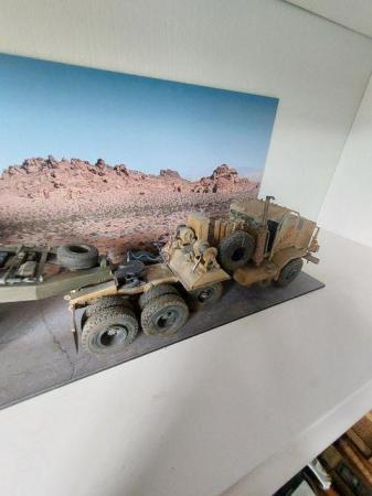 Image 1 of 1/35 Scale U.S. Tank Transporter with Tank