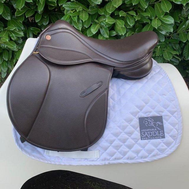 Preview of the first image of Saddle Company 16 inch pony saddle.