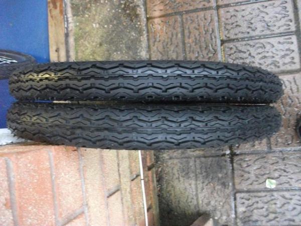Image 1 of 2 new 225/17  motorcycle tyres