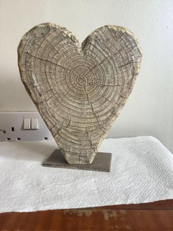 Image 1 of Heart -wall or stand ornament