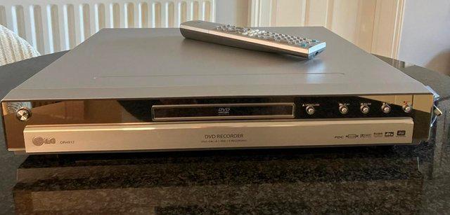 Preview of the first image of LG DR4912 DVD Recorder in excellent condition.