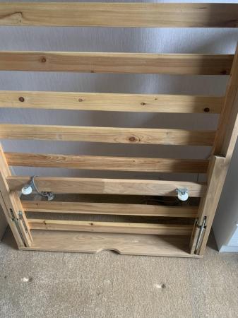 Image 7 of Solid wood bed single turns into a double