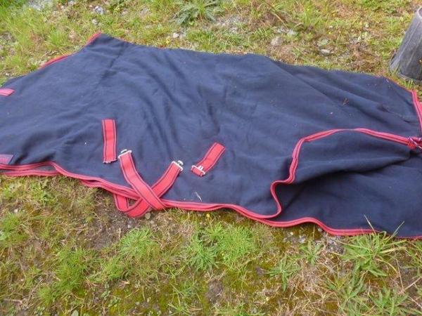 Image 1 of Shires Tempest Jersey fleece cooler rug 7ft 3 "