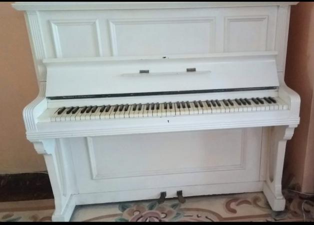 Image 1 of FREE Antique Ernst Kaps Upright Piano