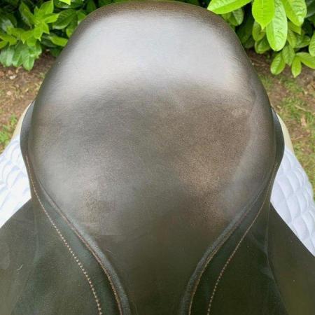 Image 9 of Kent and Masters 16.5 inch long leg saddle