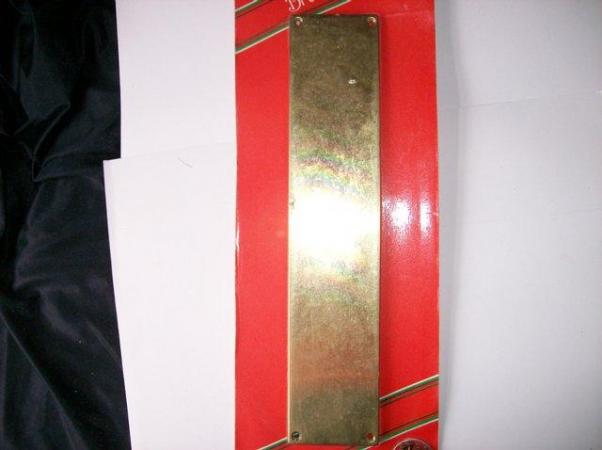 Image 1 of Brass Finger Type / Blanking Type / Backing Plate - New